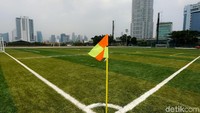 Rencananya, Lapangan Aldiron ini akan digunakan perdana oleh Persija Jakarta pada Senin (7/1/2019) sore nanti.