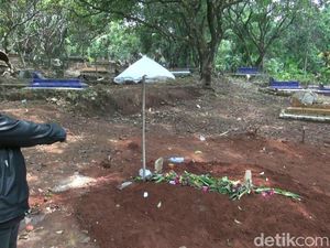 Heboh, Tali Pocong Jenazah yang 2 Hari Dimakamkan di Subang Raib