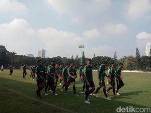 Timnas U-22 Mulai Latihan Perdana, Lima Pemain Absen