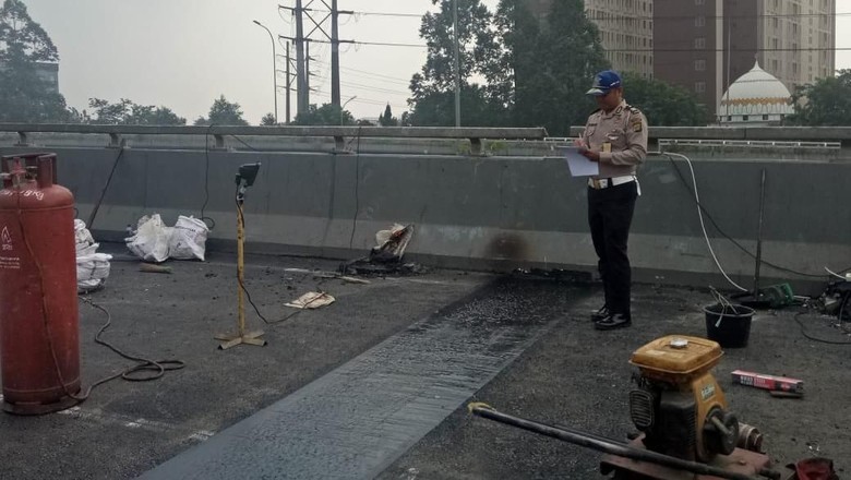 Perbaikan Flyover Rawabuaya Hampir Rampung, Segera Diuji Coba