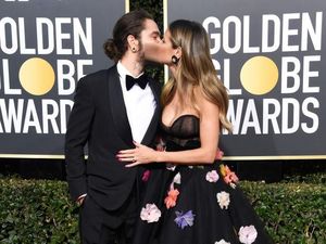 Ciuman Mesra Heidi Klum untuk Tom Kaulitz di Golden Globe Awards 2019