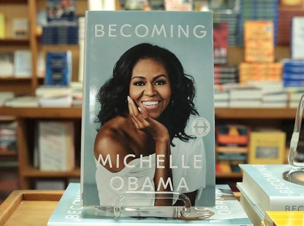 Susul Fifty Shades of Grey, Memoar Michelle Obama Jadi Nomor Satu di Amazon Susul Fifty Shades of Grey, Memoar Michelle Obama Jadi Nomor Satu di Amazon
