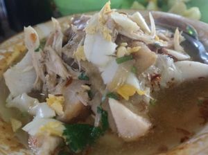 Siang-siang di Banjarmasin, Enaknya Makan Soto Banjar Haji Asan