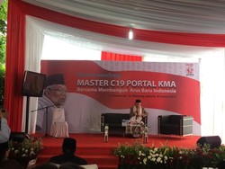 Maruf Amin Resmikan Portal Khusus bagi Relawan