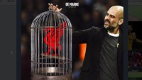 Setelah Manchester City mengalahkan Liverpool di laga pertama 2019, sepertinya begini ilustrasi yang cocok. (Foto: dok.Ist)