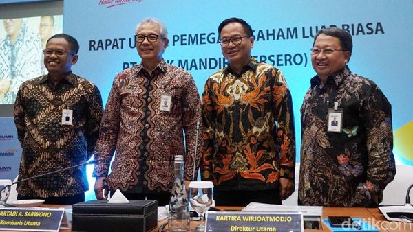 Bank Mandiri Angkat Direktur Komersial Baru