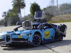 Seperti Asli, Lego Bugatti Chiron Tetap Bisa Ngebut