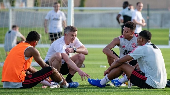 Latihan MU di Dubai