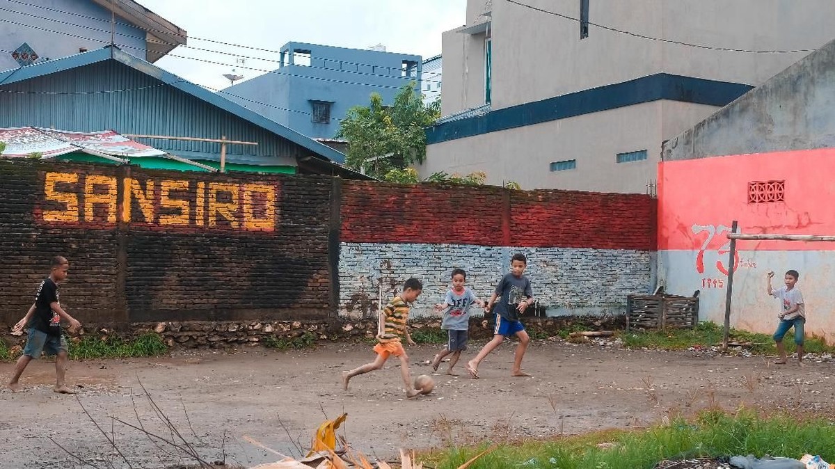 San Siro di pinggir Makassar. (dok. Muhammad Nurdin)
