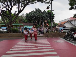 Dishub Depok Sosialisasikan Pelican Crossing di Jalan Margonda Dishub Depok Sosialisasikan Pelican Crossing di Jalan Margonda