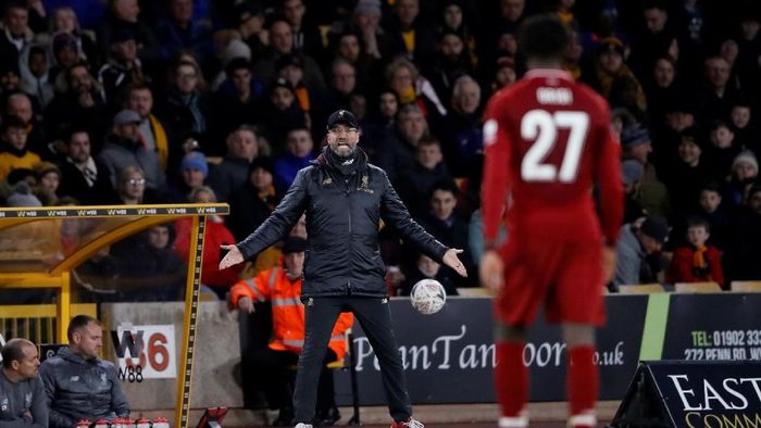 Juergen Klopp menilai Liverpool tak akan diuntungkan dalam perburuan gelar Liga Inggris usai tersingkir dari Piala FA (Foto: Action Images via Reuters/Carl Recine) Juergen Klopp menilai Liverpool tak akan diuntungkan dalam perburuan gelar Liga Inggris usai tersingkir dari Piala FA (Foto: Action Images via Reuters/Carl Recine)