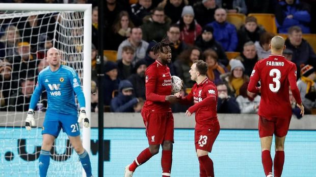 Hasil Piala FA 2018/2019: Liverpool Disingkirkan Wolverhampton