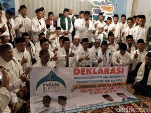 Didukung Barisan Gus dan Santri, Maruf: Tanda Elektabilitas Besar