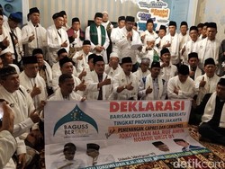 Didukung Barisan Gus dan Santri, Maruf: Tanda Elektabilitas Besar