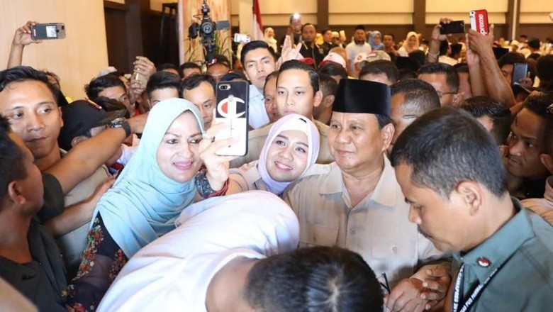 Di Palu, Prabowo Singgung Pejabat yang Korupsi Bantuan Bencana Alam