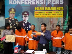 Penadah Kejahatan di Malang Ditangkap, Seratusan HP Disita