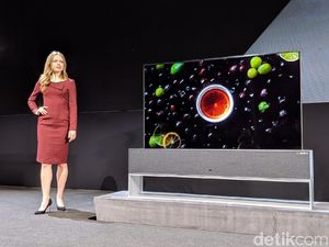 Keren! Televisi LG Bisa Digulung dan Ngumpet