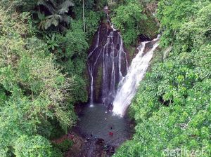 Foto: Cantiknya Air Terjun Limbong Kamandang di Polewali Mandar