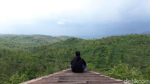 Foto: Gardu Pandang Gunung Gede yang Instagenik