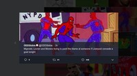 Ini meme wajib sepertinya. Dejan Lovren, Alberto Moreno, dan Simon Mognolet dituding menjadi yang paling bertanggung jawab atas kekalahan Si Merah. (Foto: dok.Ist)