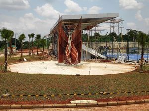 Pembangunan Alun-alun Kota Depok Selesai Akhir Januari