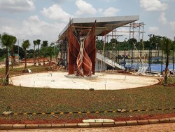 Pembangunan Alun-alun Kota Depok Selesai Akhir Januari