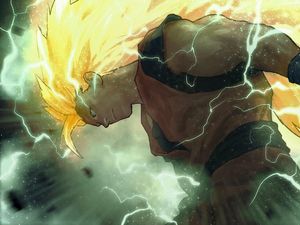 Gambar Dragon Ball Disulap ala Komikus Marvel