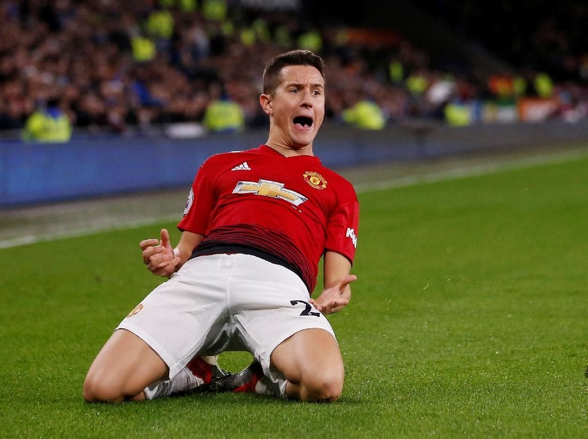 Pemain Manchester United, Ander Herrera. (Foto: Craig Brough/Action Images via Reuters)