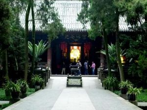 Potret Kelenteng Paling Cantik di Chengdu Potret Kelenteng Paling Cantik di Chengdu