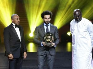 Mohamed Salah Pemain Terbaik Benua Afrika