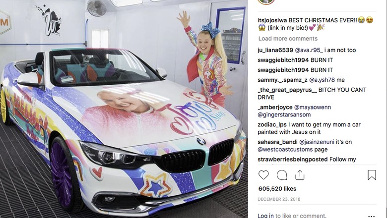 Foto: Instagram @itsjojosiwa