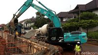 Tanggul Sungai Bekasi Akhirnya Diperbaiki