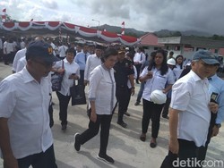 Resmikan Dua Proyek, Sri Mulyani: Perkuat Ekonomi di Timur Indonesia