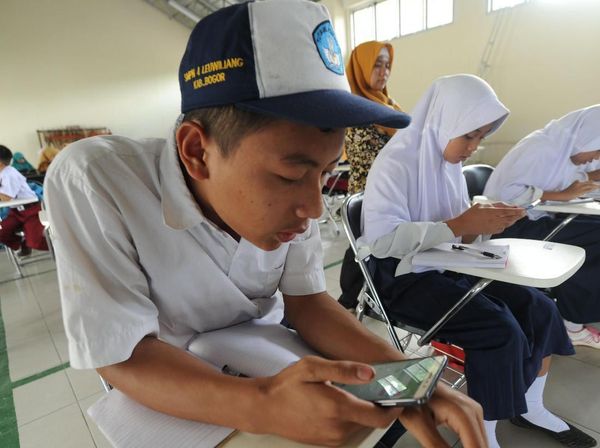 Serunya Lomba Matematika dengan Metode Gasing