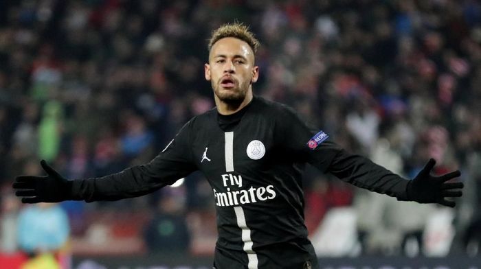 Penyerang Paris Saint-Germain Neymar. (Foto: Marko Djurica/Reuters)