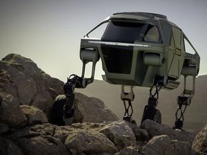 Seperti di Film, Ternyata Mobil Berjalan Kaki itu Ada