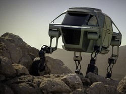 Seperti di Film, Ternyata Mobil Berjalan Kaki itu Ada