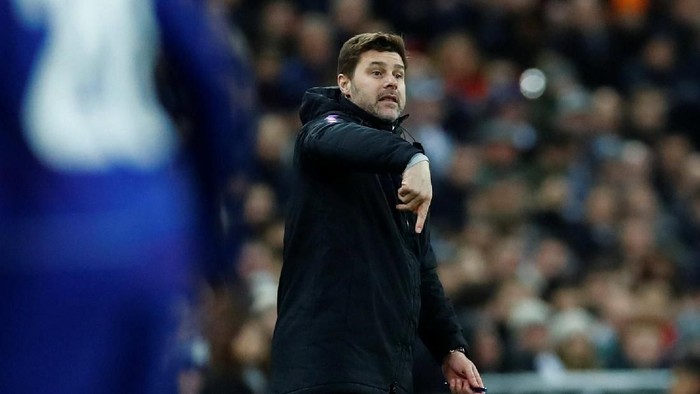 Soccer Football - Carabao Cup Semi Final First Leg - Tottenham Hotspur v Chelsea - Wembley Stadium, London, Britain - January 8, 2019  Tottenham manager Mauricio Pochettino                 REUTERS/Eddie Keogh