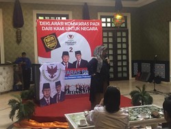 Komwaras PADI Deklarasi Dukung Prabowo-Sandiaga