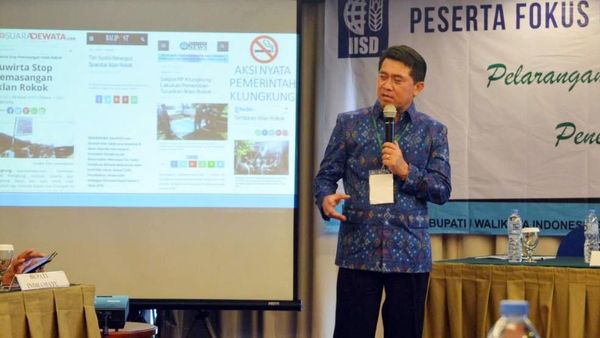 Desa Klungkung Bali Terapkan Kawasan Tanpa Rokok