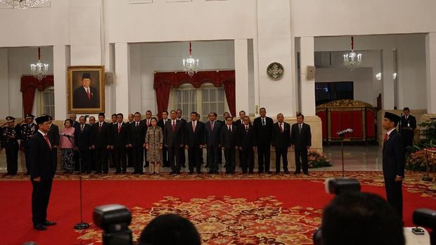 Jokowi lantik Letjen Doni Monardo jadi Kepala BNPB