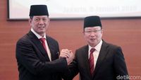 Potret Sertijab Kepala BNPB ke Letjen Doni Monardo
