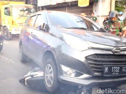 Begini Penampakan Motor Intel Kejari yang Ditabrak Wisnu Wardhana