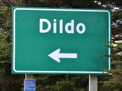 Tronjal-tronjol, Ada Kota dan Pulau Dildo di Kanada