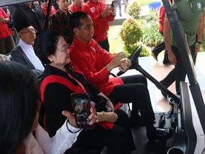 Sopiri Megawati-JK-Maruf, Jokowi Hadiri HUT PDIP sebagai Presiden
