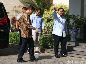 Prabowo-Sandiaga Bertemu SBY Bahas Visi-Misi
