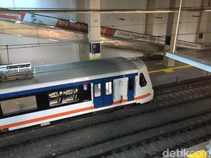 Dibilang Sepi, Begini Kondisi Kereta Bandara Soetta