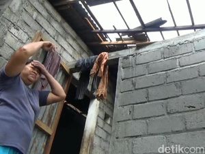 Puting Beliung Terjang Tulungagung, 23 Rumah Warga Rusak
