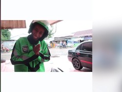 Begini Jadinya Kalau Ojol Berlagak jadi Pramugari