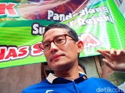 Datangi Lokasi Kebakaran, Sandi Bicara Niat Bentuk Kementerian Bencana